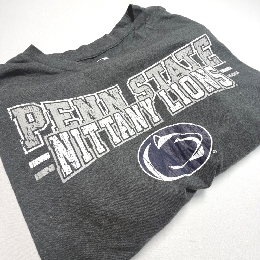Penn State Nittany Lions Long Sleeve Tee Gray 3XL Concepts Sport